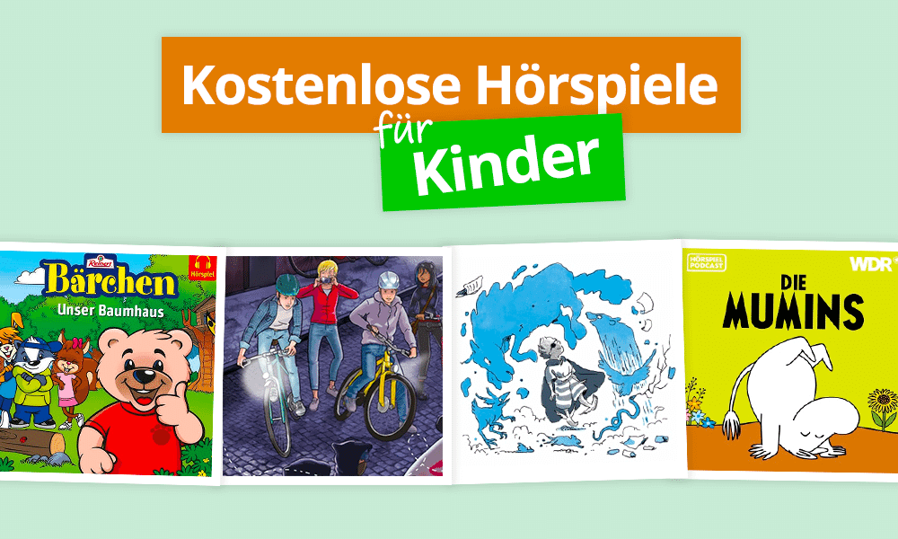 Kostenlose Hörspiele für Kinder und Jugendliche