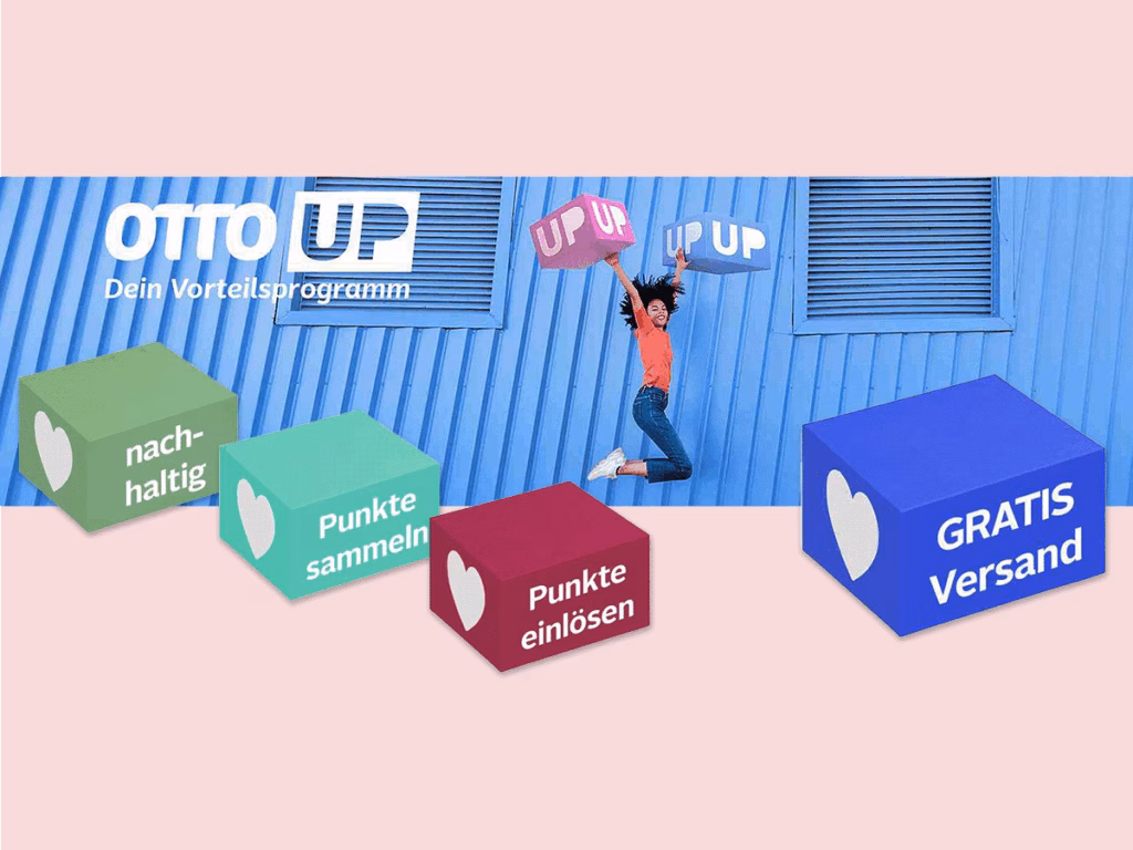 OttoUp - Vorteilsprogramm zum Punkte sammeln, Gratis Versand und Rabatte