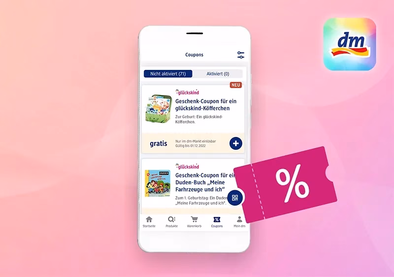 Exklusive Coupons für glückskind - Mitglieder und Geschenke zu den geburtstagen des Kindes